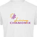 Charger l&#39;image dans la galerie, T-Shirt &quot;LIVING CHAMONIX&quot; - white
